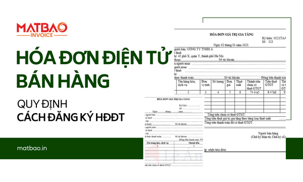 Hóa đơn điện tử bán hàng là gì? Tìm hiểu quy định và cách đăng ký hóa đơn điện tử