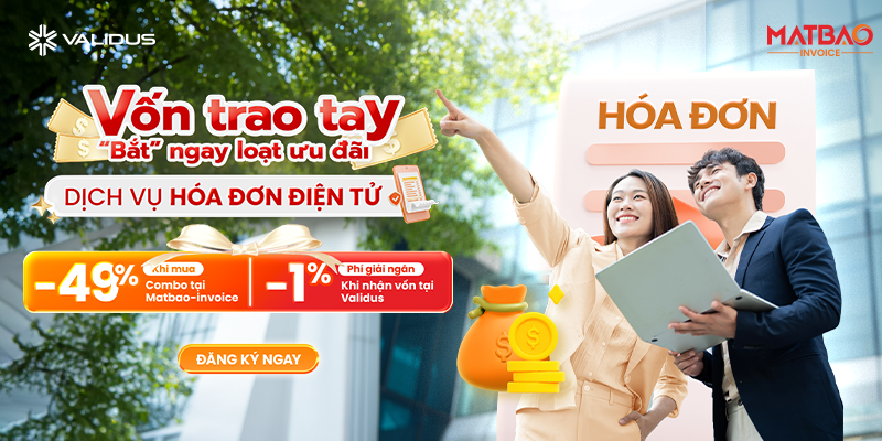 [Chính thức] Matbao-invoice & Validus đồng hành hỗ trợ doanh nghiệp trong công cuộc kinh doanh và chuyển đổi số bền vững toàn diện